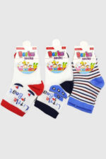 Berka Bebe Çorap 12'li Paket Karışık Renk - Görsel 5