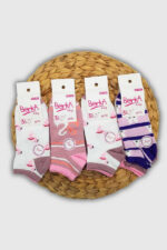 Berka Kız Çocuk 3lü Patik 12li Paket - Görsel 2