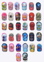 Çocuk Baskılı Şapka 6'lı Paket - Görsel 3