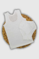 Damla Bebe Sütaşlı Takım 12'li Paket Beyaz