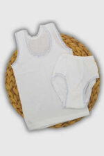 Damla Bebe Sütaşlı Takım 12'li Paket Beyaz - Görsel 2