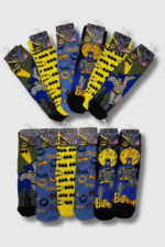 Erkek Çocuk Karakter Çorap 12li Paket