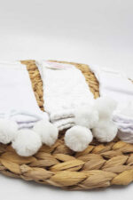 İnaltun Kız Çocuk Aksesuarlı Dizaltı Çorap 12li - Görsel 3