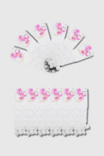 İnaltun Kız Çocuk Dizaltı Çorap 12li