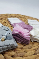 İnaltun Kız Çocuk Kurdeleli Patik 12li - Görsel 3