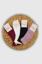 İnaltun Kız Çocuk Taşlı Patik 12li - Görsel 2