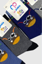 New Pablo Çocuk Soket Çorap 12'li Paket Karışık Renk - Görsel 2