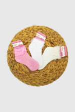 Öge Kız Fırfırlı Bambu Patik 12li Paket