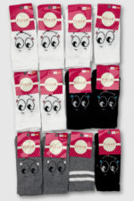 Pınar Kız Çocuk Havlu Çorap 12li - Görsel 3