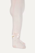 Kız Çocuk CC Fiyonklu Külotlu Çorap - Görsel 4