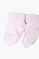 Çizgi Desenli Kız Bebek 2'li Çorap Seti Pembe 0-6 Ay - Görsel 2