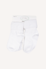 Uni Bebek Uzun 2'li Çorap Seti Beyaz 0-6 Ay