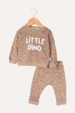 Little Dino Baskılı Erkek Bebek İkili Takım - Görsel 7