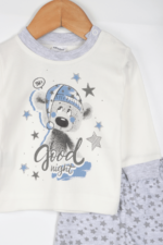 Good Night Yıldız Desenli Erkek Bebek Pijama İkili Takımı - Görsel 3