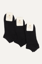 Düz Renk Uni Çocuk 3'lü Çorap Seti - Görsel 3