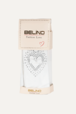 Kalpli Taşlı ve Fiyonklu Kız Çocuk Külotlu Çorap - Görsel 3