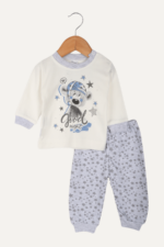 Good Night Yıldız Desenli Erkek Bebek Pijama İkili Takımı - Görsel 4