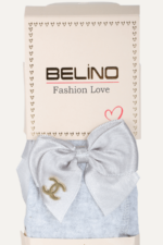 Kız Çocuk CC Fiyonklu Külotlu Çorap - Görsel 2