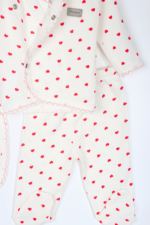 Minik Kalpler Desenli Kız Bebek 5'li Yenidoğan Hastane Çıkışı Seti - Görsel 8