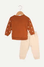 Benekli Ayıcık Nakışlı Erkek Çocuk İkili Takım - Görsel 3