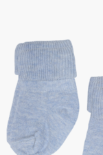 Katlamalı Erkek Bebek 2'li Çorap Seti 0-6 Ay - Görsel 3
