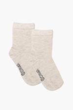 Çizgili Erkek Bebek 2'li Çorap Seti Bej 13-15 Ay-1.5 Yaş - Görsel 2