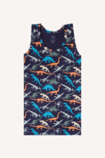 Eğlenceli ve Rahat Desenli 5'li Erkek Çocuk Atlet Seti 5-6 Yaş - Görsel 14