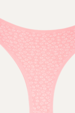 Kız Çocuk Zarif Çiçek Desenli Brazilian 3'lü Külot Seti - Görsel 4