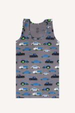 Karışık Desenli 5'li Erkek Çocuk Atlet Seti - Görsel 7