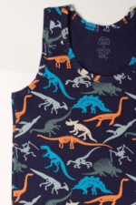 Eğlenceli ve Rahat Desenli 5'li Erkek Çocuk Atlet Seti 5-6 Yaş - Görsel 4