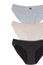 Kız Çocuk Dantel Detayları ve Zarif 3'lü Külot Seti 12-13 Yaş - Görsel 2