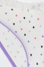 Kız Çocuk Şirin Dantelli 3'lü Külot Seti 12-13 Yaş Lila - Görsel 4