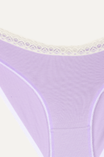 Kız Çocuk Şirin Dantelli 3'lü Külot Seti 12-13 Yaş Lila - Görsel 5