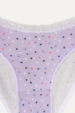 Kız Çocuk Şirin Dantelli 3'lü Külot Seti 12-13 Yaş Lila - Görsel 6