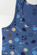 Karışık Desenli 5'li Erkek Çocuk Atlet Seti - Görsel 13