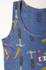 Alet Desenli Erkek Çocuk Atlet 5-6 Yaş Lacivert - Görsel 2