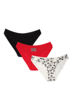 Kız Çocuk Panda Lover Temalı 3'lü Külot Seti 15-16 Yaş - Görsel 2