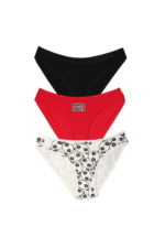 Kız Çocuk Panda Lover Temalı 3'lü Külot Seti 15-16 Yaş