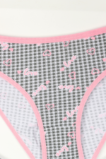 Kız Çocuk Benekli ve Love Yazılı 3'lü Külot Seti 17-18 Yaş - Görsel 4