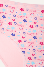 Kız Çocuk Karışık Desenli 2'li Külot Seti 7-8 Yaş - Görsel 4