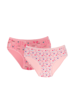 Kız Çocuk Karışık Desenli 2'li Külot Seti 7-8 Yaş - Görsel 2