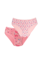 Kız Çocuk Karışık Desenli 2'li Külot Seti 7-8 Yaş - Görsel 6