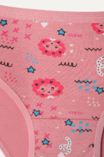 Kız Çocuk Karışık Desenli 2'li Külot Seti 7-8 Yaş - Görsel 5