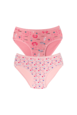 Kız Çocuk Karışık Desenli 2'li Külot Seti 7-8 Yaş