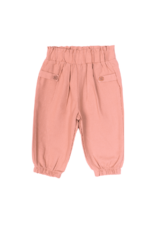 Bebek Kız Fırfırlı Yakalı Chery Nakışlı İkili Takım Krem - Görsel 3