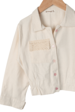 Kız Çocuk Lastikli Cetekli ve Türlü Etekli 3'lü Takım Bej-Pembe - Görsel 9