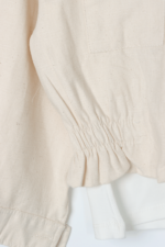 Kız Çocuk Lastikli Cetekli ve Türlü Etekli 3'lü Takım Bej-Pembe - Görsel 8