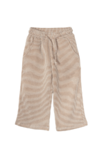 Kız Çocuk Bebe Yaka Detaylı Çiçek Nakışlı İkili Takım Bej - Görsel 6