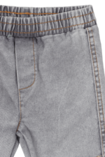 Erkek Bebek Aslan Kabartmalı Gömlek ve Kot Pantolon İkili Takımı Mavi - Görsel 2