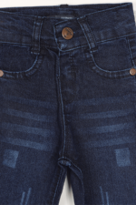 Erkek Bebek Düz ve Rahat Kot Pantolon - Görsel 3